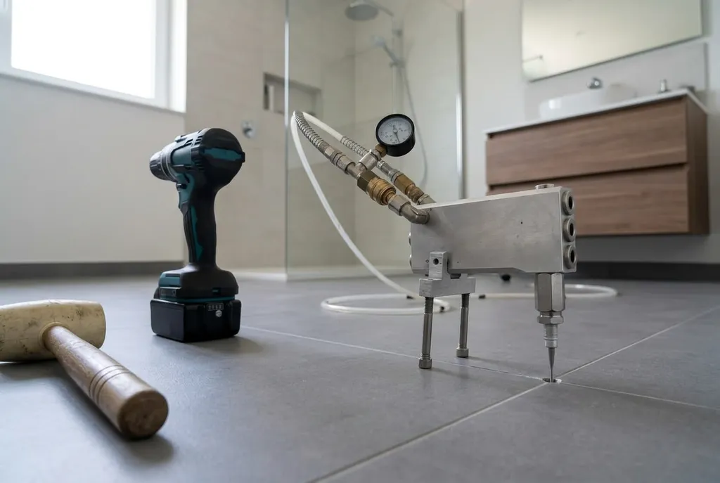 Kitbedrijf De Bilt – holle tegels injecteren